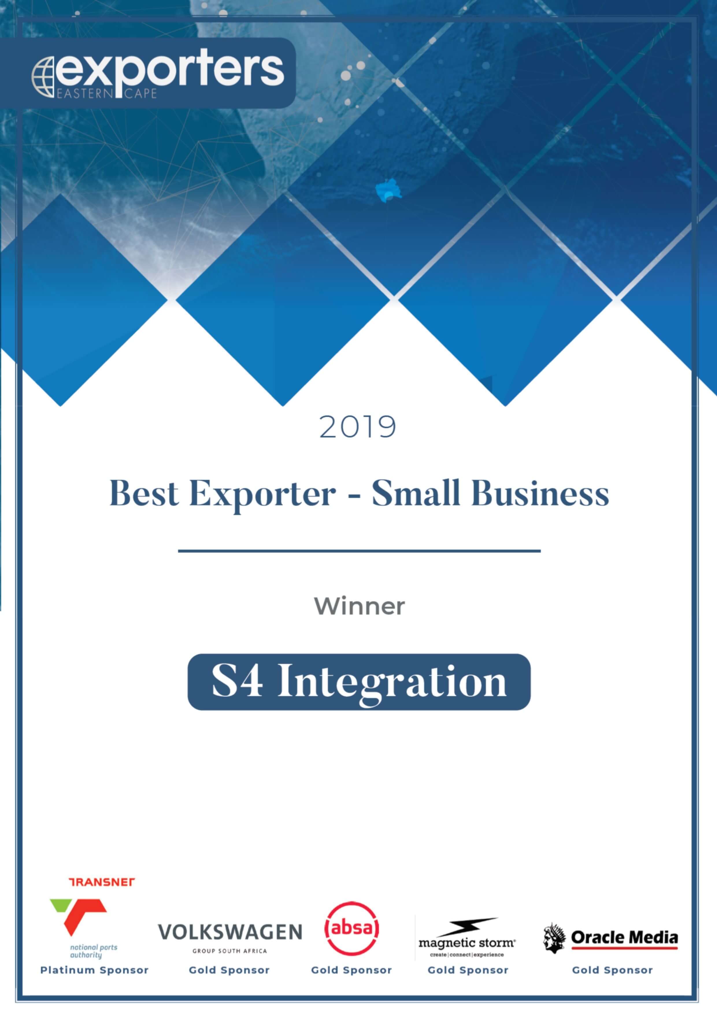 Business Exporter Awards 2019