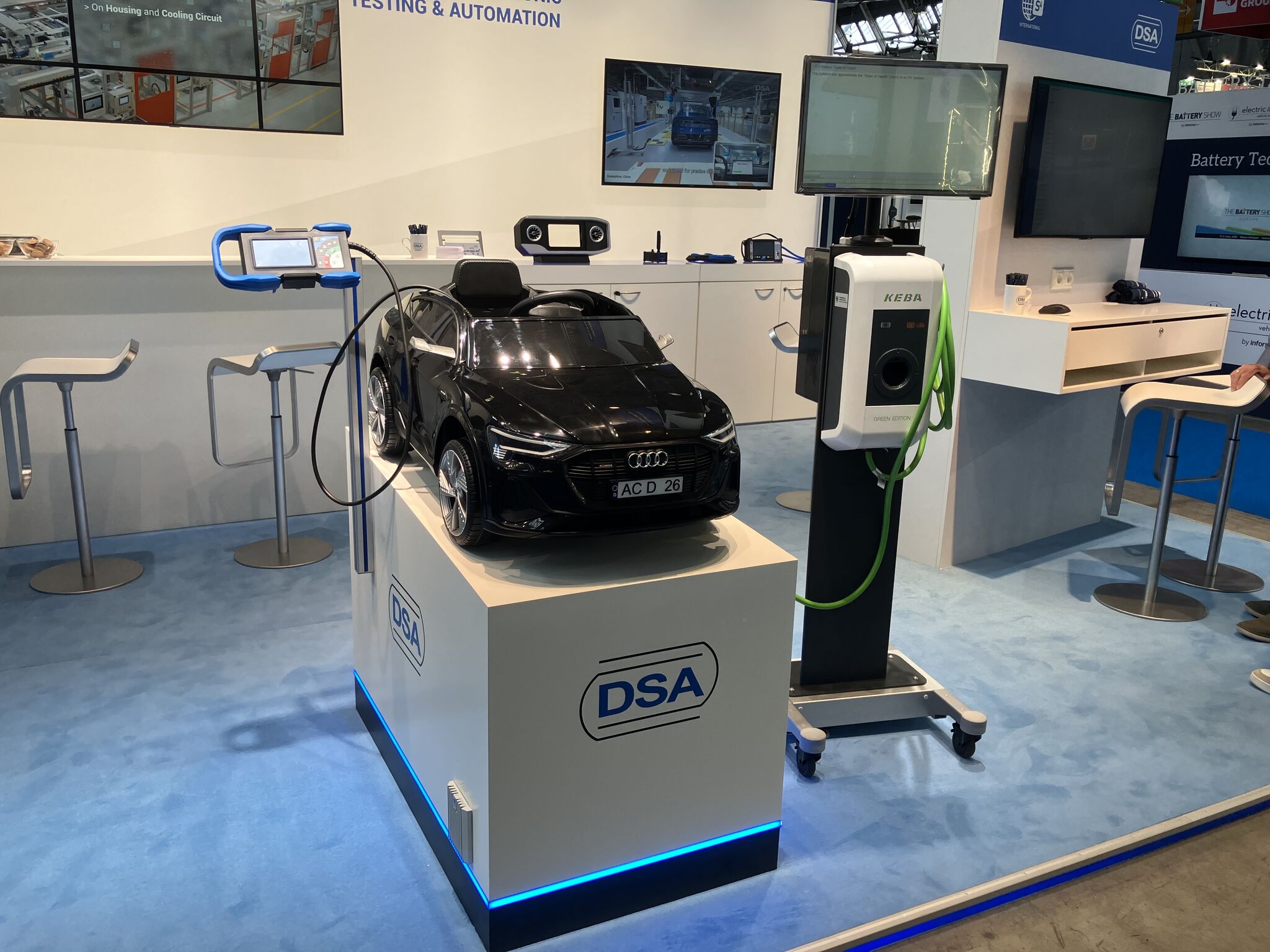 S4 booth engagement at The Battery Show Europe 2026