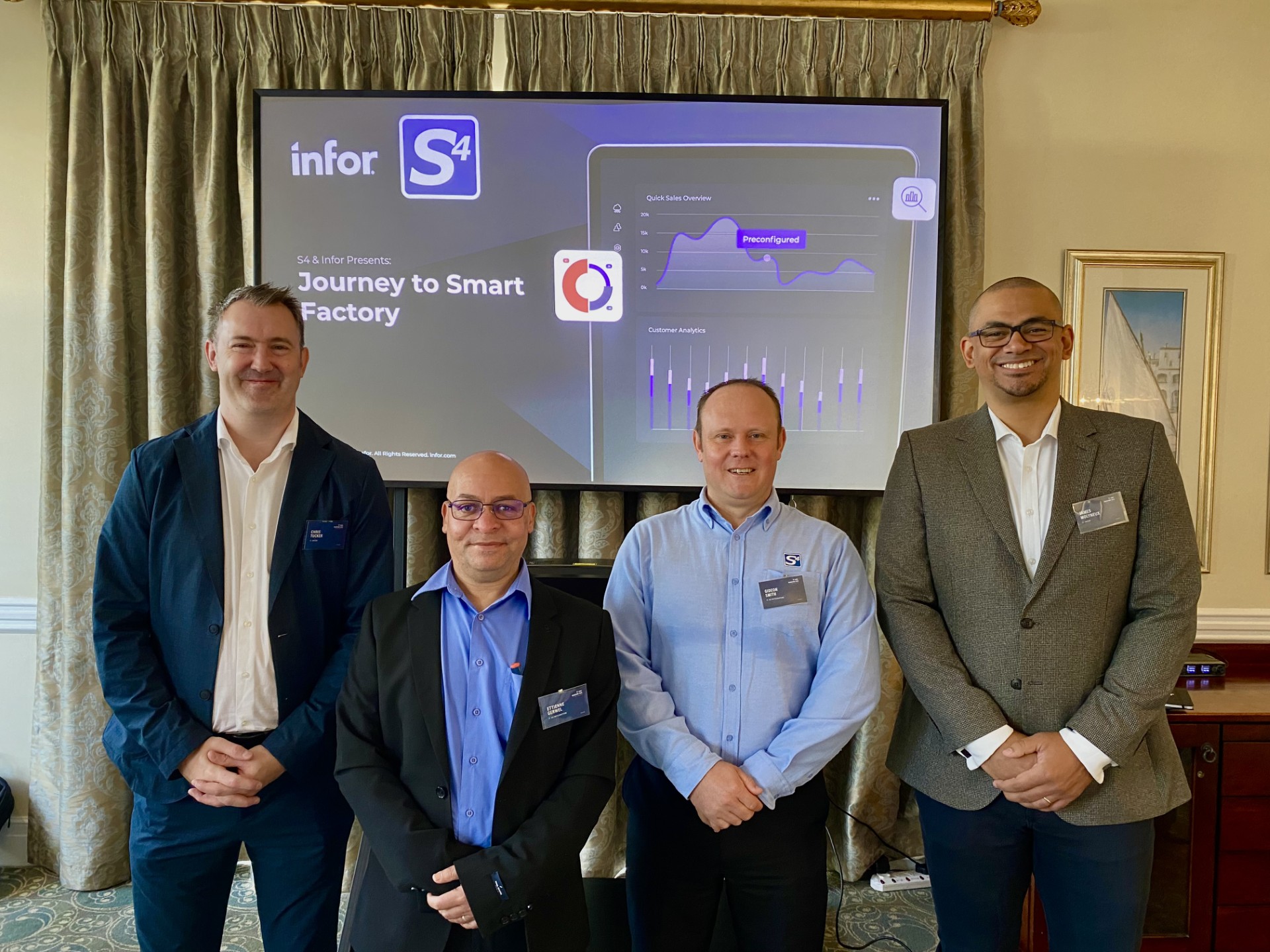 S4 and infor roadshow